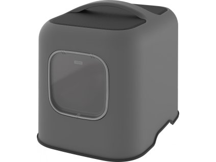 GIMCAT Smart Olimipa kryté WC, antracitové 51x39,5x44cm