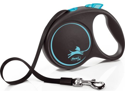 flexi Black Design L páska 5m/50 kg světle modré