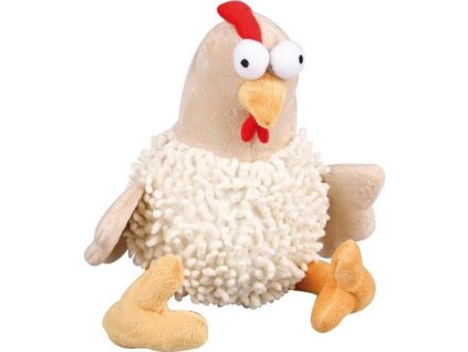 Hračka FLAMINGO plyšová slepice 30cm