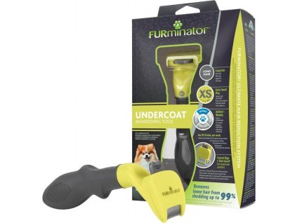 FURminator vyčesávací hrablo pro dlouhosrsté psy velmi malých plemen