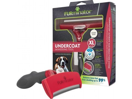 FURminator vyčesávací hrablo pro krátkosrsté psy obřích plemen