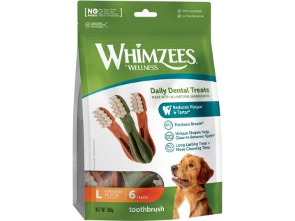 Whimzees zubní kartáček L 360g