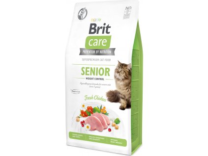 Brit Care Cat Grain-Free Senior Weight Control, 7 kg