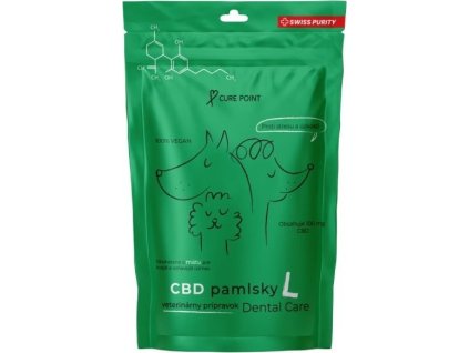 Curepoint CBD pamlsek Dental Care L 100g