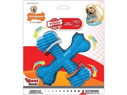 Nylabone hračka Extreme kost X příchuť hovězí L