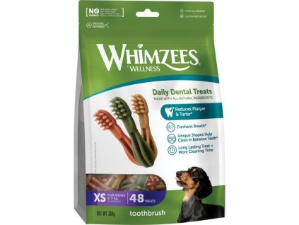 Whimzees zubní kartáček XS 360g