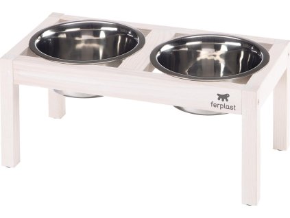 FER dřevěný držák na misky DESCO WOOD