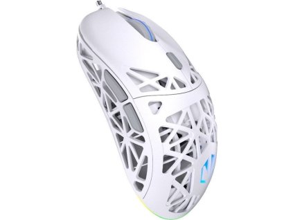 Endorfy myš LIV Onyx White / PAW3311 / Khail GM 4.0 / ARGB / drátová / ultralehká / bílá