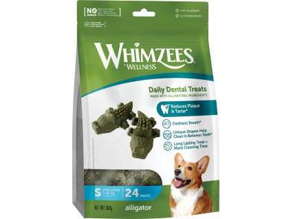 Whimzees aligátor S 360g