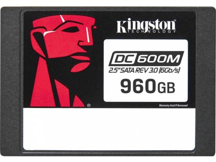KINGSTON Data Center DC600M 960GB SSD / Enterprise / Interní / 2,5" / SATA III /