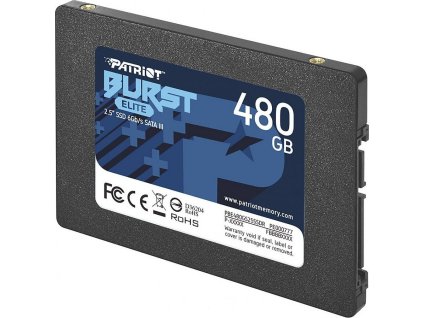PATRIOT BURST ELITE 480GB SSD / Interní / 2,5" / SATA 6Gb/s /