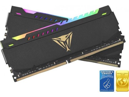 PATRIOT Viper Steel RGB 32GB DDR4 3600MHz / DIMM / CL20 / 1,35V / KIT 2x 16GB