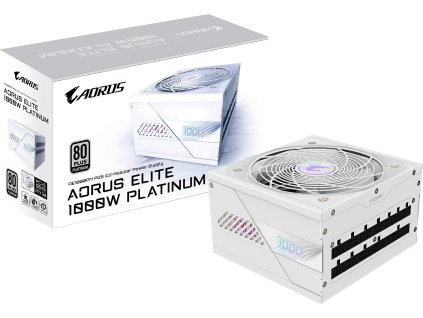 GIGABYTE AORUS ELITE P1000W ICE/1000W/ATX 3.1/80PLUS Platinum/Modular/Retail