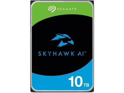 Seagate SkyHawk AI 10TB HDD / ST10000VE001 / Interní 3,5" / 7200 rpm / SATA 6Gb/s / 256 MB