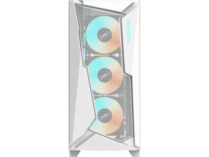 GIGABYTE C301 GLASS/Midi Tower/Transpar./Bílá