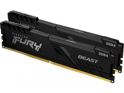 KINGSTON FURY Beast Black 16GB DDR4 3600MT/s / CL17 / DIMM / KIT 2x 8GB