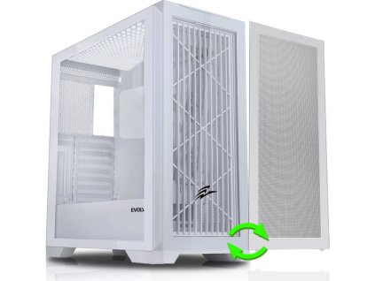 EVOLVEO Ptero Q2W, 2x čelní panel: sklo/mřížka,