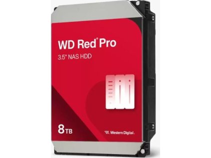 HDD 8TB WD8005FFBX Red Pro 256MB