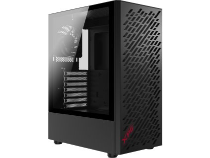 Adata XPG VALOR AIR/Midi Tower/Transpar./Černá