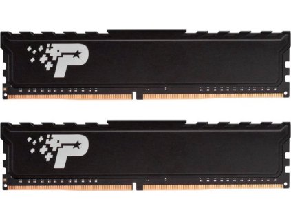 PATRIOT Signature Premium Line 32GB DDR4 2666MHz / DIMM / CL19 / 1,2V / Heat Shield / KIT 2x 16GB