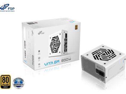 FSP VITA GM White/850W/ATX 3.1/80PLUS Gold/Modular/Retail