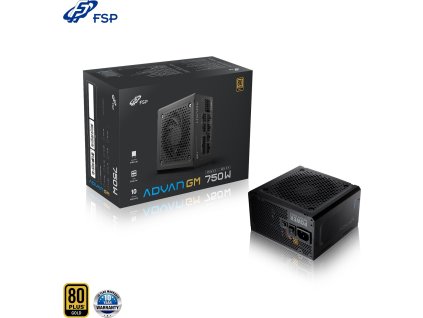 FSP ADVAN GM/750W/ATX 3.1/80PLUS Gold/Modular/Retail