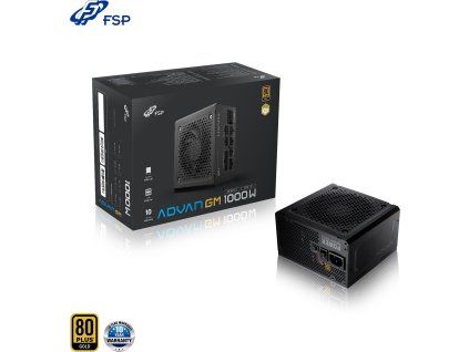 ADVAN GM 2M2 Black 1000W icons logo s