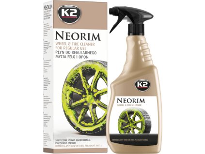 K2 GOLD NEORIM 700ml - čistič disků a pneumatik šetrný k povrchům disků kol