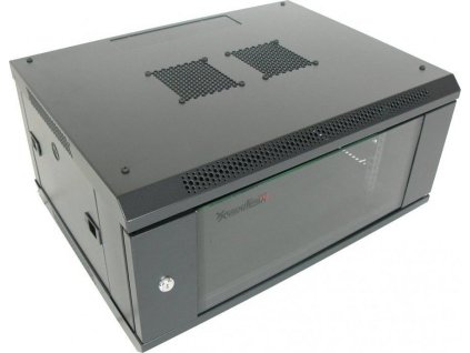 XtendLan 4U/600x450, na zeď, jednodílný, skleněné dveře