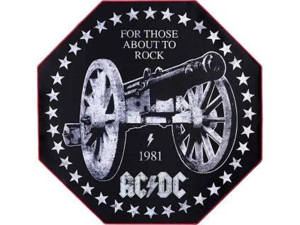 AC/DC ochranná podložka na podlahu pro herní židle