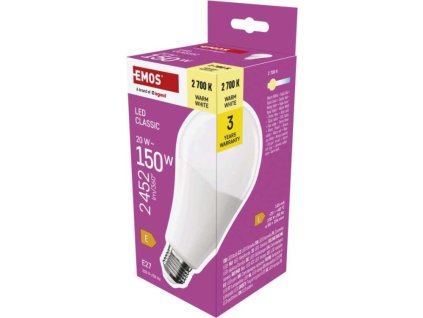 LED žárovka Classic A80 / E27 / 20 W (150 W) / 2452 lm / teplá bílá