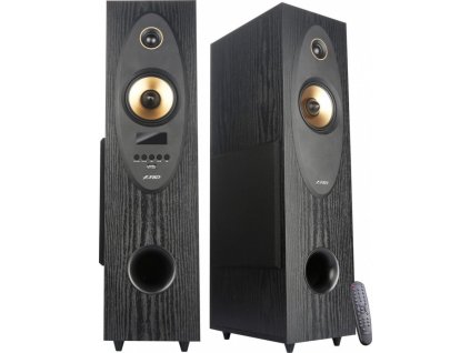 FENDA F&D repro T-35X/ 2.0/ 80W/ černé/ dřevěné/ BT5.0/ Optický vstup/ FM rádio/ USB/ dálkové ovládání/ Karaoke