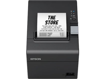 EPSON TM-T20 III/ Pokladní tiskárna/USB/ Seriova/ Černá/ Řezačka/ Včetně zdroje