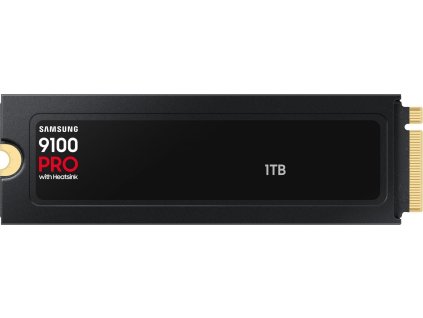SAMSUNG 9100 PRO Heatsink 1TB SSD / M.2 2280 / PCIe 5.0 4x NVMe / Interní