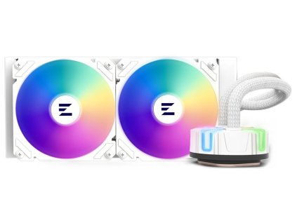 Zalman vodní chladič Reserator5 Z24 ARGB / 240 mm ARGB / ZE1225ASHx2 / bílý