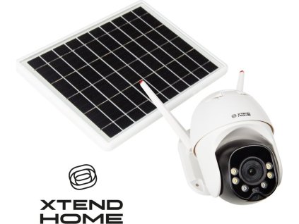 Xtend Home SO110/ 4G solární kamera/ 1080p/ 4mm/ IP65/ Solární/ IR až 15m/ Tuya CZ a SK