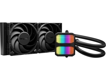 Be quiet! vodní chladič CPU Silent Loop 3 ARGB 240mm / 2x120mm PWM fan / Intel i AMD / černý