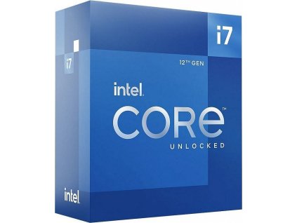 INTEL Core i7-12700K / Alder Lake / LGA1700 / max. 5,0GHz / 12C/20T / 25MB / 125W TDP / BOX bez chladiče