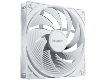 Be quiet! / ventilátor Pure Wings 3 / 140mm / PWM / high-speed / 4-pin / 30,5dBA / bílý