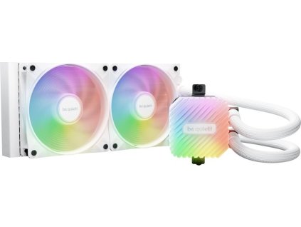 Be quiet! Light Loop vodní chladič CPU ARGB 240mm / 2x120mm / Intel i AMD / bílý