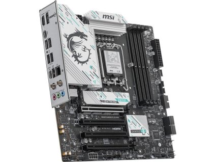 MSI B860M GAMING PLUS WIFI / INTEL B860 / LGA1851 / 4x DDR5 / M.2 / WiFi / mATX