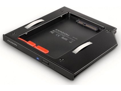 AXAGON rámeček na 2,5" HDD/SSD do slotu optické mechaniky / RSS-CD09 / 9,5mm