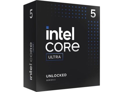 INTEL Core Ultra 5 245K / Arrow Lake / LGA1851 / max. 5,2GHz / 6P+8E/14T / TDP 159W / VGA / BOX bez chladiče