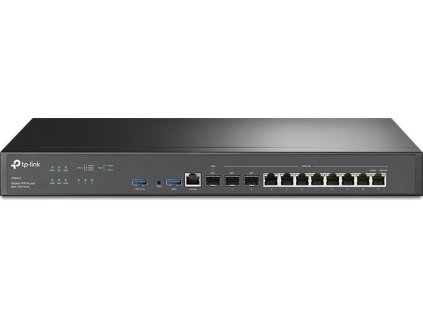 TP-Link ER8411 Omada VPN Router, 2x 10Gbit + 1x Gbit LAN/WAN, 8x Gbit LAN