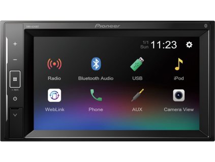 Pioneer DMH-A240BT 2DIN autorádio s LCD displejem a Bluetooth