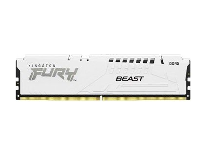ktc product memory fury beast ddr5 white single 1 s