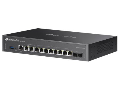 TP-Link ER7412-M2 Omada VPN Router, 2× 2.5G WAN/LAN, 2× Gigabit SFP WAN/LAN, 8× Gigabit WAN/LAN, 1x USB3.0