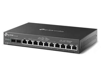TP-Link ER7212PC Omada Gigabit VPN Router, 8x PoE+, 2x Gbit SFP, 1x Gbit WAN + 1x Gbit LAN/WAN, 8x Gbit LAN, 110W