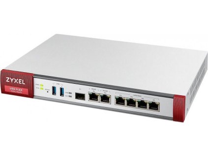 ZyXEL ZyWALL USGFLEX 200  with 1 Year UTM BUNDLE / Firewall / 10/100/1000, 2x WAN, 4x LAN/DMZ ports, 1x SFP, 2x USB