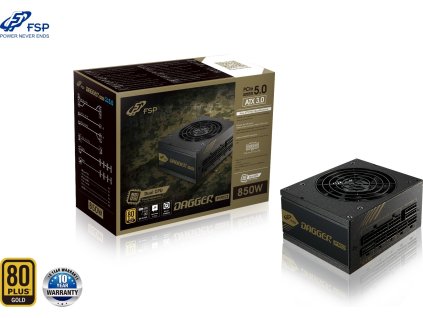 FSP DAGGER PRO/850W/SFX/80PLUS Gold/Modular/Retail